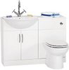 Click for daVinci White bathroom furniture suite.  1110x810x300mm.
