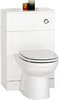 Click for daVinci Monte Carlo complete back to wall toilet set in white.
