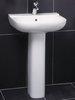 Click for RAK Amy 1 Tap Hole Basin & Pedestal. 550mm.