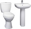 Click for RAK Amy 4 Piece Bathroom Suite With 1 Tap Hole Basin.