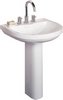 Click for RAK Charlton 3 Tap Hole Basin & Pedestal. 650mm.