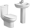 Click for RAK Charlton 4 Piece Bathroom Suite With 1 Tap Hole Basin.