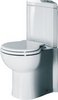 Click for RAK Evolution Corner Toilet With Single Flush Cistern And Seat.