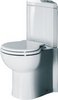 Click for RAK Evolution Corner Toilet With Single Flush Cistern And Seat.