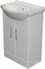 Click for Roma Furniture 550mm White Vanity Unit, Ceramic Basin, Fully Assembled.