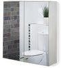 Click for Roma Cabinets 2 Door Mirror Bathroom Cabinet. 600x670x120mm.