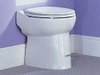 Click for Saniflo Sanicompact cisternless ceramic WC with built-in macerator.