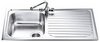 Click for Smeg Sinks Cucina 1.0 Bowl  Stainless Steel Kitchen Sink ,Right Hand Drainer.