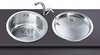 Click for Smeg Sinks Round Bowl Inset Kitchen Sink And Drainer.