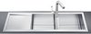 Click for Smeg Sinks 2.0 Bowl Stainless Steel Inset Kitchen Sink, Left Hand Drainer.