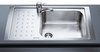 Click for Smeg Sinks 1.0 Bowl Low Profile Stainless Steel Sink, Left Hand Drainer.