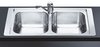 Click for Smeg Sinks 2.0 Bowl Stainless Steel Low Profile Inset Kitchen Sink.