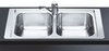 Click for Smeg Sinks 2.0 Bowl Stainless Steel Low Profile Inset Kitchen Sink.