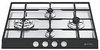 Click for Smeg Gas Hobs Linear 4 Burner Gas Hob, Black Fascia.  600mm.