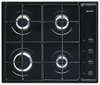 Click for Smeg Gas Hobs Cucina Black 4 Burner Gas Hob. 600mm.