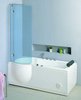 Click for Hydra Pro Complete Shower Bath (Left Hand). 1680mm. 8 Jet whirlpool.