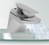 Click for Specials Aqua 5 Waterfall Basin mixer tap + Free pop up waste.