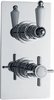 Click for Ultra Beaumont Twin Thermostatic Shower Valve (Chrome)