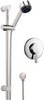 Click for Hudson Reed Tec Manual Concealed Shower Valve & Adjustable Slide Rail Kit.