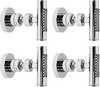 Click for Hudson Reed Shower Jets 4 x Minimalist Body Jets (Chrome).