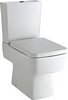 Click for Hudson Reed Ceramics Square Toilet With Dual Push Flush & Top Fix Seat.