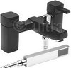Click for Ultra Muse Black Bath Shower Mixer Tap With Shower Kit (Black).