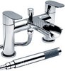Click for Ultra Flume Waterfall Bath Shower Mixer Tap With Shower Kit (Chrome).