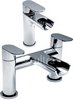 Click for Ultra Flume Waterfall Basin & Bath Filler Tap Set (Chrome).