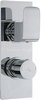 Click for Hudson Reed Hero Twin Concealed Thermostatic Shower Valve (Chrome).
