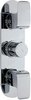 Click for Hudson Reed Hero Triple Concealed Thermostatic Shower Valve (Chrome).