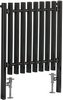 Click for Hudson Reed Radiators Rydal Radiator 600x800 (Anthracite). 1514 BTU.