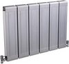 Click for Hudson Reed Radiators Glee Designer Radiator (Silver). 832x600mm.