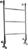 Click for HR Series 101 heated towel rail (chrome). 505x630mm. 505 BTU