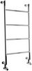 Click for HR Series 102 heated towel rail (chrome). 505x930mm. 710 BTU