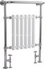 Click for HR Traditional Regent Heated Towel Rail (Chrome & White). 675x960.