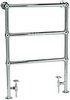 Click for Ultra Radiators Cambridge Heated Towel Rail (Chrome). 676x966mm.