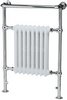 Click for Ultra Radiators Rochester Heated Towel Rail (Chrome & White). 673x963mm.