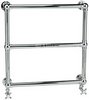 Click for Ultra Radiators Cotswold Heated Towel Rail (Chrome). 685x685mm.