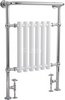 Click for Ultra Radiators Ealing Heated Towel Rail (Chrome & White). 673x963mm.