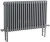 Click for Ultra Colosseum Triple Column Radiator With Legs (Silver). 1011x600mm.