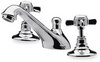 Click for Ultra Beaumont 3 Tap Hole Basin Mixer + free Pop-up Waste (Chrome)