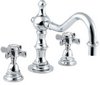 Click for Ultra Beaumont Luxury 3 Tap Hole Basin Mixer + Pop-up Waste (Chrome)