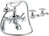 Click for Hudson Reed Jade Basin Taps & Bath Shower Mixer Tap Set With Cross Heads.