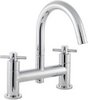 Click for Hudson Reed Kristal Deck Mounted Bath Filler With Swivel Spout.