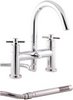 Click for Hudson Reed Kristal Bath Shower Mixer With Shower Kit And Wall Bracket.