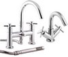 Click for Hudson Reed Kristal Basin & Bath Shower Mixer Tap Set (Free Shower Kit).