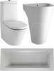 Click for Hudson Reed Suites Bathroom Suite With Toilet, Basin & Bath (1800x800).