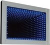 Click for Hudson Reed Mirrors Lucio Infinity Mirror With Blue LED Lights. 800x600.