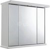 Click for Ultra Cabinets Cryptic 3 Door Mirror Cabinet, Light & Shaver. 700x620x270mm.