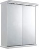 Click for Ultra Cabinets Niche 2 Door Mirror Cabinet, Lights & Shaver. 620x705x200mm.